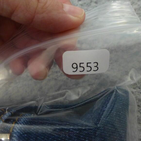 Kancan Jeans Womens XL High Rise Ankle Skinny Raw Hem Med Wash Blue Denim - Picture 11 of 11